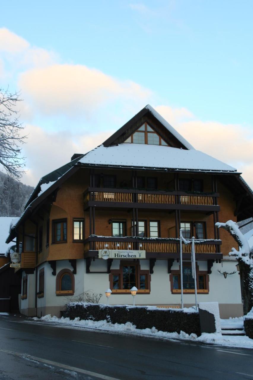 Hotel Gasthaus Hirschen Im Hochschwarzwald Todtnau Nahe Feldberg Exteriör bild